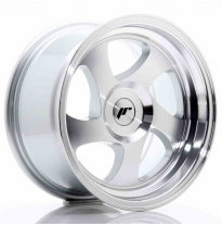LLANTA JR Wheels JR15 15x8 ET20 Blank Machined Silver JAPAN RACING