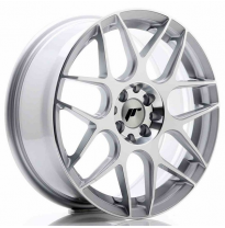 Llanta Jr Wheels Jr18 17x7 Et40 5x100/114 Silver Machined Japan Racing