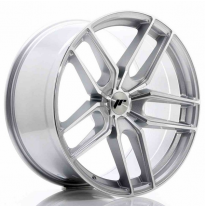 LLANTA JR Wheels JR25 20x10 ET40 5H BLANK Silver Machined Face JAPAN RACING