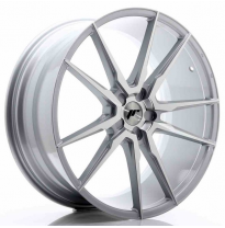 LLANTA JR Wheels JR21 22x9,5 ET30-48 5H BLANK Silver Machined Face JAPAN RACING