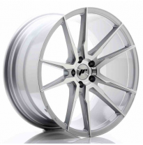LLANTA JR Wheels JR21 20x10 ET30 5x112 Silver Machined Face JAPAN RACING