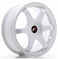 LLANTA JR Wheels JR3 17x7 ET35-42 BLANK White JAPAN RACING