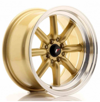 LLANTA JR Wheels JR19 16x8 ET0 4x100/114 Gold JAPAN RACING