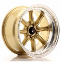 Llanta Jr Wheels Jr19 16x9 Et-15 4x100/114 Gold Japan Racing