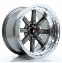 Llanta Jr Wheels Jr19 16x9 Et-15 4x100/114 Gun Metal Japan Racing
