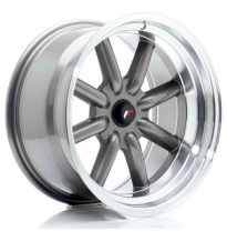 LLANTA JR Wheels JR19 17x9 ET-25-(-10) BLANK Gun Metal JAPAN RACING