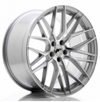 LLANTA JR Wheels JR28 20x10 ET40 5x112 Silver Machined Face JAPAN RACING