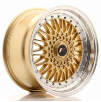 LLANTA JR Wheels JR9 17x8,5 ET35 5x112/120 Gold w/Machined Lip JAPAN RACING