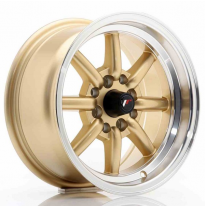 LLANTA JR Wheels JR19 14x7 ET0 4x100/114 Gold JAPAN RACING