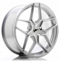 Llanta Jr Wheels Jr34 19x8,5 Et35-40 5h Blank Silver Machined Face Japan Racing
