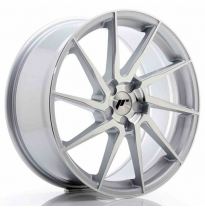 LLANTA JR Wheels JR36 19x8,5 ET20-50 5H BLANK Silver Brushed Face JAPAN RACING