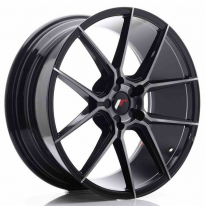 Llanta Jr Wheels Jr30 20x8,5 Et20-42 5h Blank Black Brushed W/Tinted Face Japan Racing