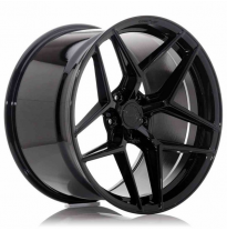 Llanta Concaver Cvr2 20x10,5 Et15-45 Blank Negro Platino Concaver Wheels
