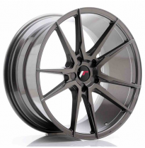 LLANTA JR Wheels JR21 20x10 ET40 5H Blank Hyper Gray JAPAN RACING