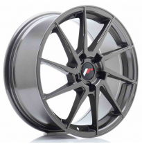 LLANTA JR Wheels JR36 18x8 ET45 5x112 Hyper Gray JAPAN RACING