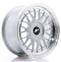 LLANTA JR Wheels JR23 16x8 ET20-45 BLANK Hyper Silver w/Machined Lip JAPAN RACING