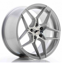 LLANTA JR Wheels JR34 18x9 ET35 5x120 Silver Machined Face JAPAN RACING