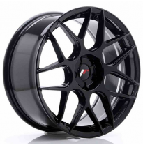 Llanta Jr Wheels Jr18 19x8,5 Et25-42 5h Blank Glossy Black Japan Racing