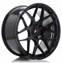 LLANTA JR Wheels JR18 20x10 ET20-45 5H Blank Glossy Black JAPAN RACING