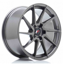 LLANTA JR Wheels JR36 18x9 ET20-48 5H BLANK Hyper Gray JAPAN RACING