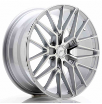 LLANTA JR Wheels JR38 18x8 ET20-45 5H BLANK Silver Machined Face JAPAN RACING