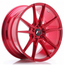 LLANTA JR Wheels JR21 19x8,5 ET40 5x112 Platinum Red JAPAN RACING
