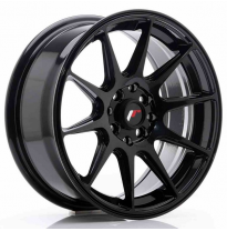 LLANTA JR Wheels JR11 16x7 ET30 4x100/114 Glossy Black JAPAN RACING
