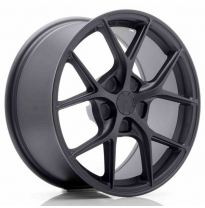 LLANTA JR Wheels SL01 17x8 ET20-45 5H BLANK Matt Gun Metal JAPAN RACING