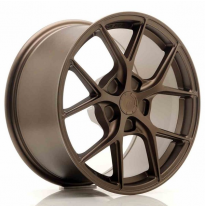 LLANTA JR Wheels SL01 17x9 ET20-50 5H BLANK Matt Bronze JAPAN RACING