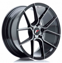 LLANTA JR Wheels JR30 18x8,5 ET40 5x112 Black Brushed w/Tinted Face JAPAN RACING