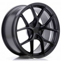 LLANTA JR Wheels SL01 18x8,5 ET35-42 5H BLANK Matt Black JAPAN RACING