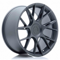 LLANTA JR Wheels JR42 19x9,5 ET35-42 5H BLANK Matt Gun Metal JAPAN RACING