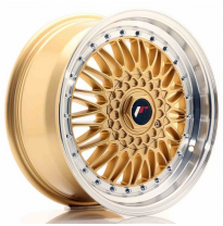 LLANTA JR Wheels JR9 17x7,5 ET35 4x100/114 Gold w/Machined Lip JAPAN RACING