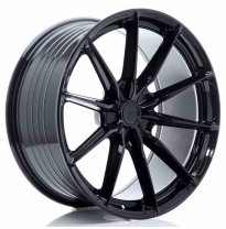 LLANTA JR Wheels JR37 21x10 ET10-41 5H BLANK Glossy Black JAPAN RACING