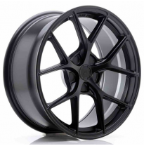 LLANTA JR Wheels SL01 18x8 ET35-40 5H BLANK Matt Black JAPAN RACING