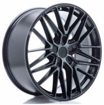 LLANTA JR Wheels JR38 21x9 ET10-52 5H BLANK Black Brushed w/Tinted Face JAPAN RACING