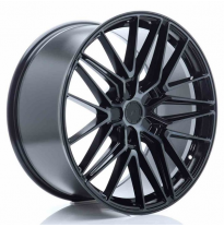 LLANTA JR Wheels JR38 21x10,5 ET10-46 5H BLANK Black Brushed w/Tinted Face JAPAN RACING