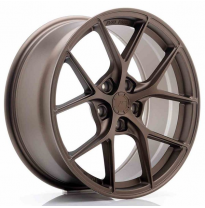 LLANTA JR Wheels SL01 18x8 ET40 5x100 Matt Bronze JAPAN RACING