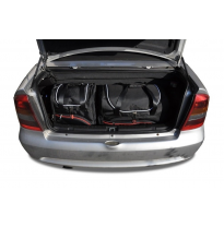 MALETAS ESPECIFICAS PARA OPEL ASTRA CABRIO 1998-2009 JUEGO DE BOLSAS 4 UNIDADES