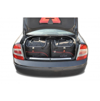 MALETAS ESPECIFICAS PARA SKODA SUPERB LIMOUSINE 2001-2008 CONJUNTO DE BOLSAS 5 UNIDADES