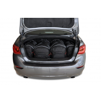 MALETAS ESPECIFICAS PARA INFINITI Q50 HYBRID 2013-2017 CONJUNTO DE BOLSAS 4 UNIDADES