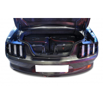 MALETAS ESPECIFICAS PARA FORD MUSTANG CABRIO 2014+ CONJUNTO DE BOLSAS 4 UNIDADES