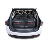 MALETAS ESPECIFICAS PARA TESLA MODELO X 2016+ CONJUNTO DE BOLSAS DE COCHE 5 UNIDADES