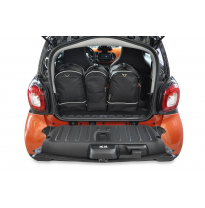 MALETAS ESPECIFICAS PARA SMART FORTWO COUPE EV 2020+ CONJUNTO DE BOLSAS COCHE 3 UNIDADES