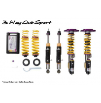 KW suspension Clubsport con copelas 3-  vias  VOLKSWAGEN Scirocco; (13) con DCC Año: 09/08-     2WD  Diametro barra Delnt. Ø 55m