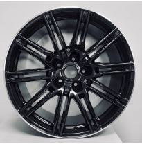Llanta Replica Porsche  730 Youngtimer  10,0x21  5x130  Et 50  71,6 Gloss Black Polished Lip