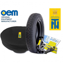 KIT RUEDA DE REPUESTO ACERO  ALFA ROMEO Tonale Año: 2022 Tipo: AV1   &#039;17 OE NUV KOE0030 - 155/90R17 (Medidas: 72X72X16) Accesori