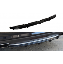 Splitter Trasero Central Mercedes Cls C218 (With a Vertical Bar) - Plastico Abs