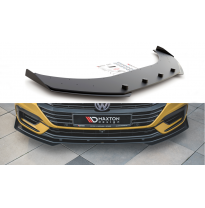 Racing Durability Splitter Delantero Inferior Abs + Flaps Volkswagen Arteon R-Line - Volkswagen/Arteon Maxton Design