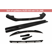 Juego De Splitters Audi A5 S-Line - Abs Maxton Design